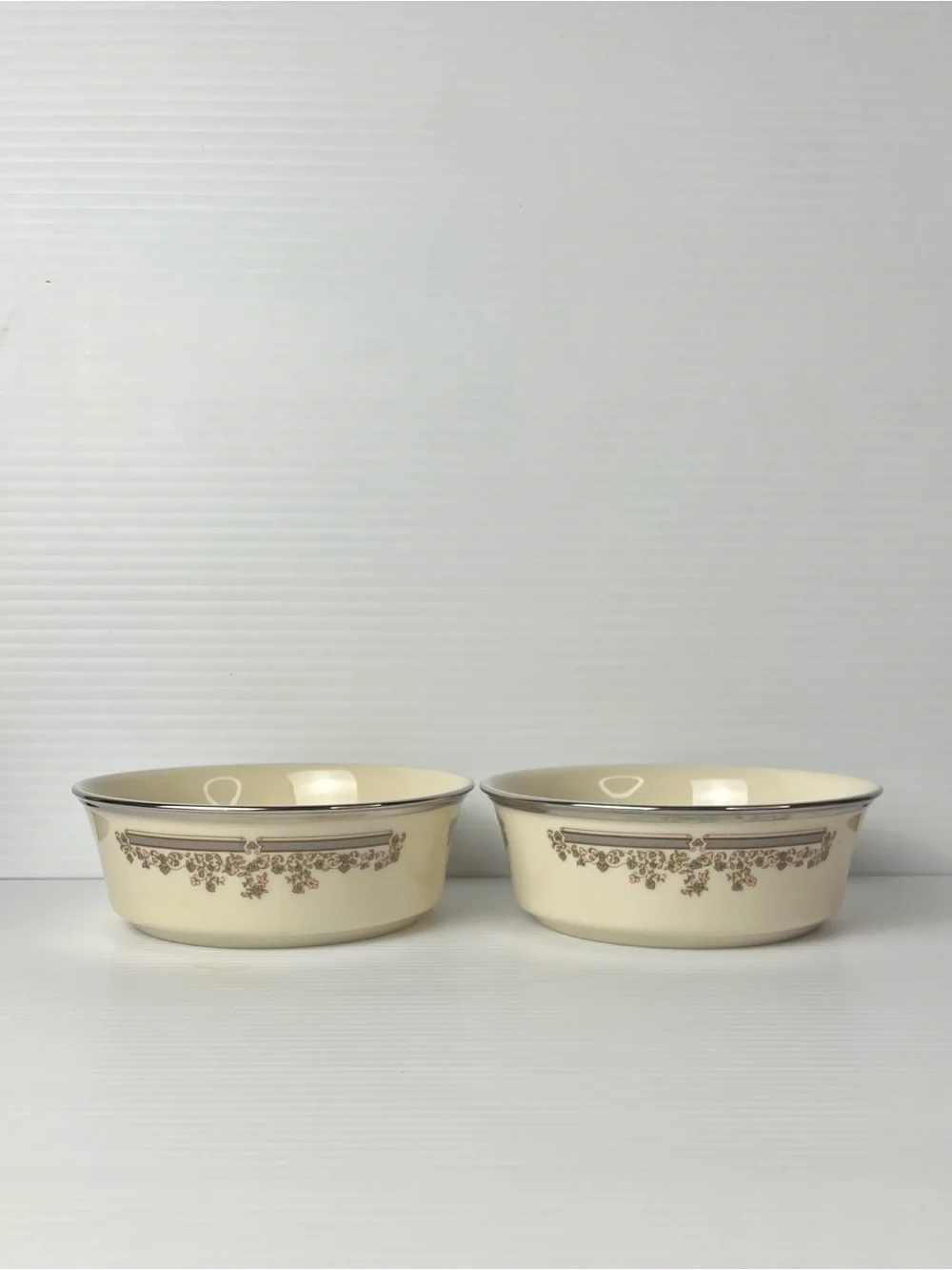 Lenox LACE POINT Coupe Cereal Bowl 5.25